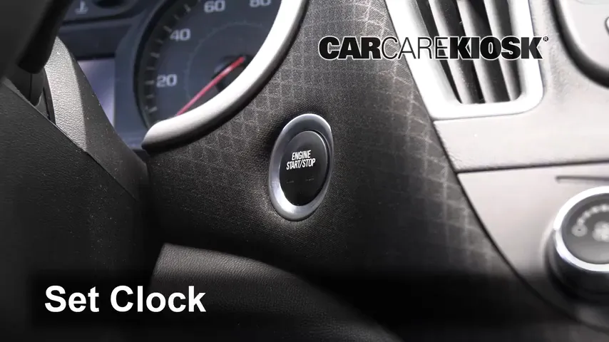 2017 Chevrolet Spark LS 1.4L 4 Cyl. Clock